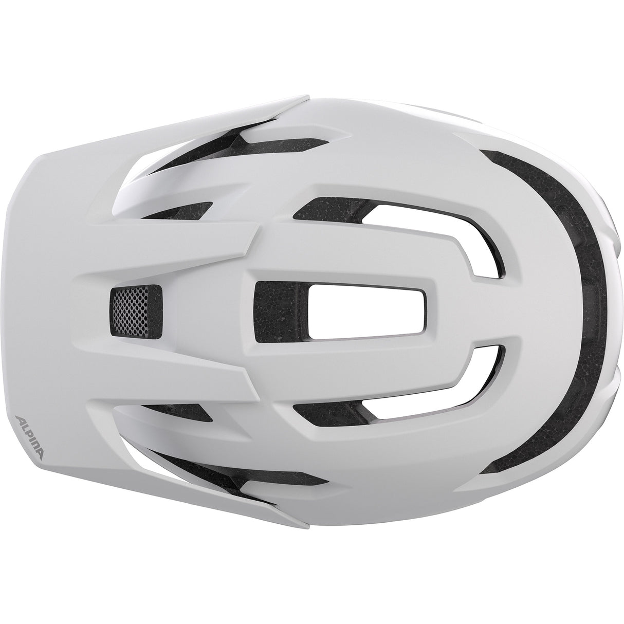 Olympic sportswear alpina sports casque vtt taunus 52-56 blanc mat