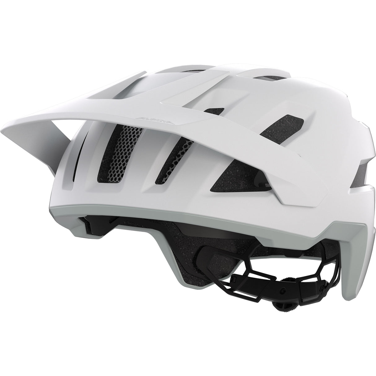 Olympic sportswear alpina sports casque vtt taunus 52-56 blanc mat
