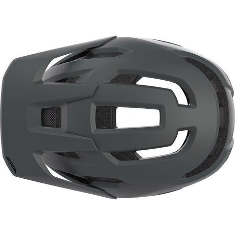 Olympic sportswear alpina sports casque vtt taunus 55-59 gris foncé mat