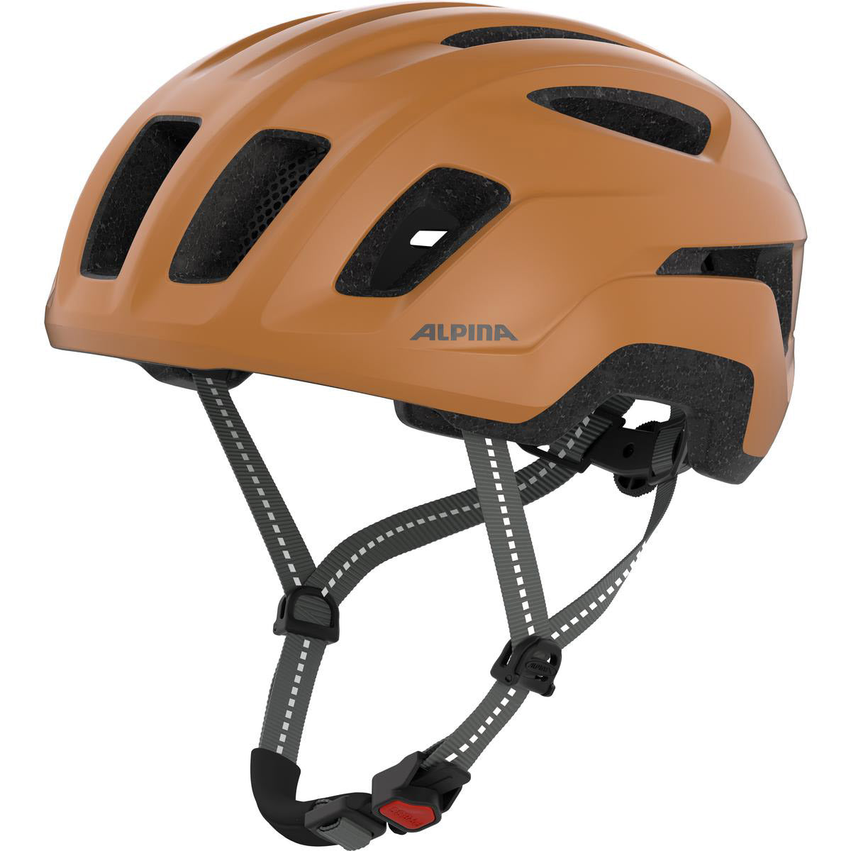 Olympic sportswear alpina sports casque urbain paranus 52-56 marron mat