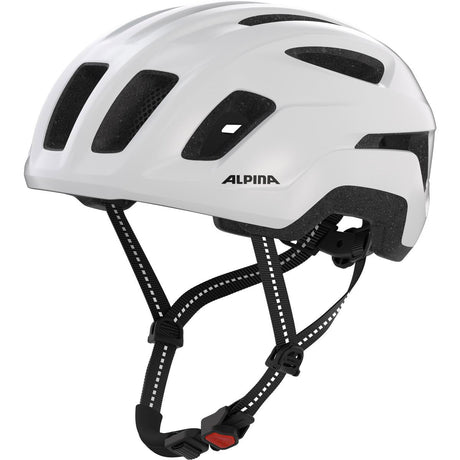 Olympic sportswear alpina sports casque urbain paranus 55-59 blanc brillant