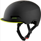 Alpina casque urbain sportif brooklyn 52-57 noir jaune mat