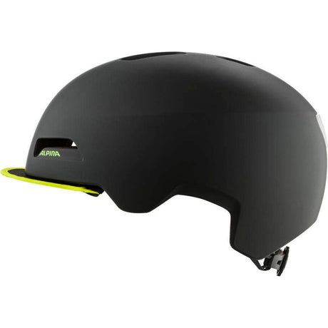 Alpina sports urban helm brooklyn 57-61 mat zwart geel