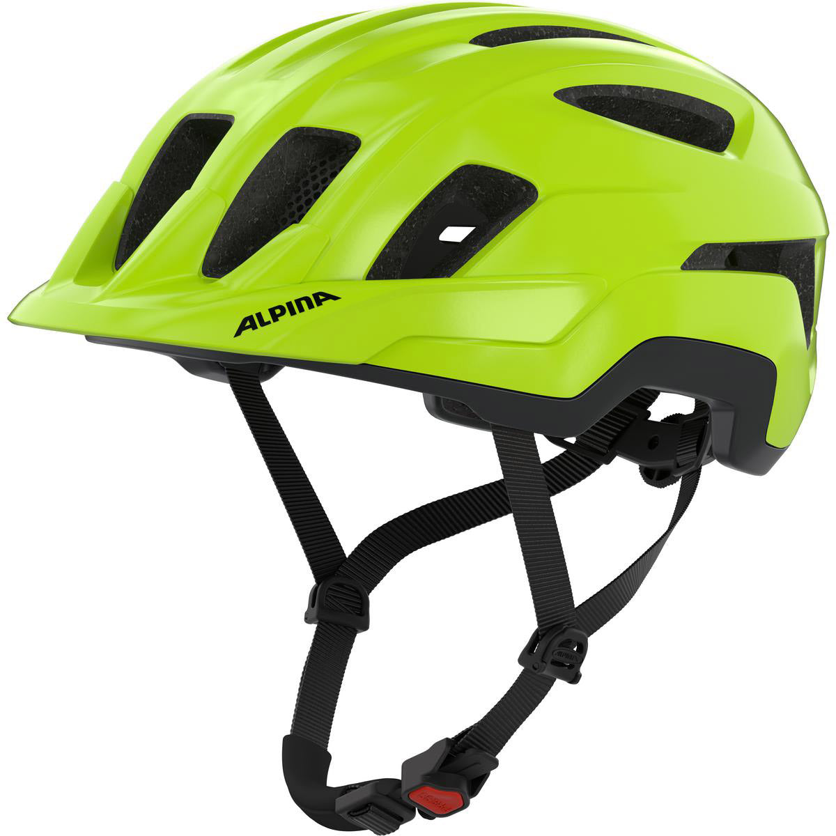 Olympic sportswear alpina sports tour casque paranus 55-59 jaune fluo brillant