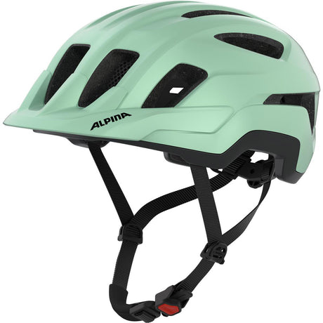 Olympic sportswear alpina sports tour casque paranus 55-59 vert pastel mat