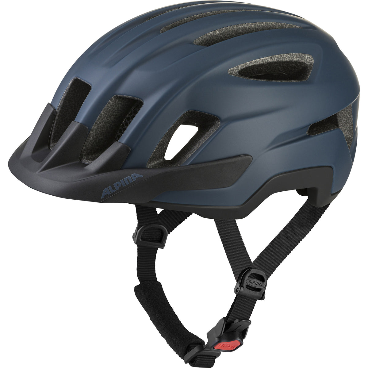 Olympic sportswear alpina sports tour casque paranus 55-59 bleu foncé mat