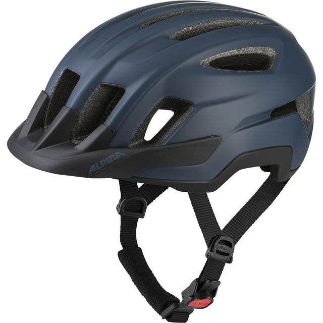 Olympic sportswear alpina sports tour casque paranus 55-59 bleu foncé mat