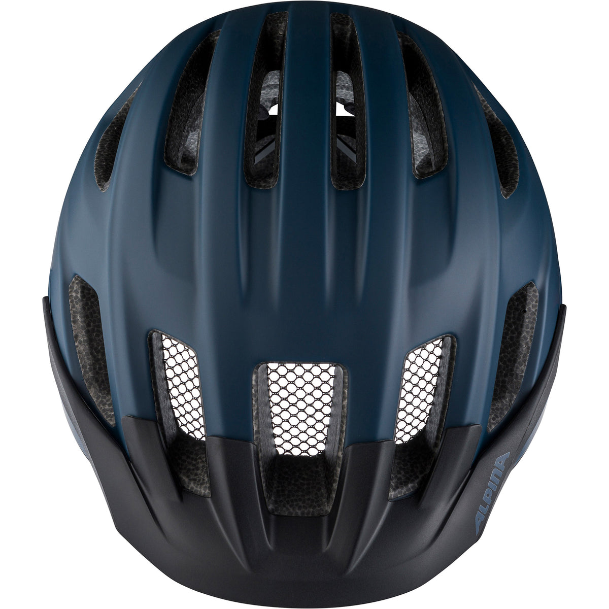 Olympic sportswear alpina sports tour casque paranus 55-59 bleu foncé mat