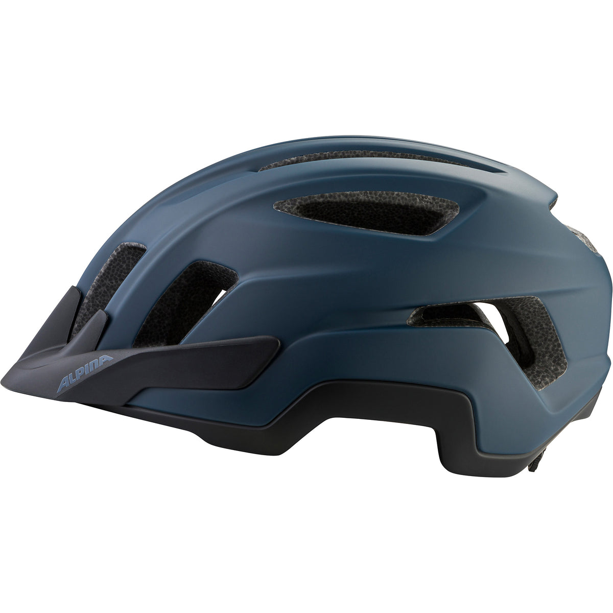 Olympic sportswear alpina sports tour casque paranus 55-59 bleu foncé mat