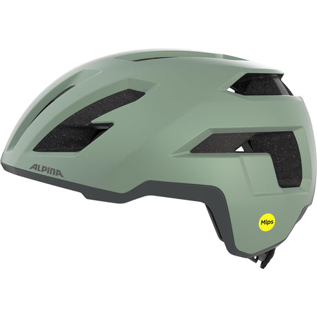 Olympic sportswear alpina sports tour casque taunus gravier mips 55-59 vert mat