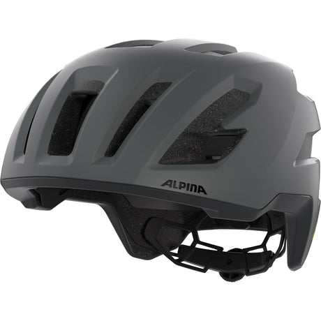 Olympic sportswear alpina sports tour casque taunus gravier mips 59-61 gris foncé mat