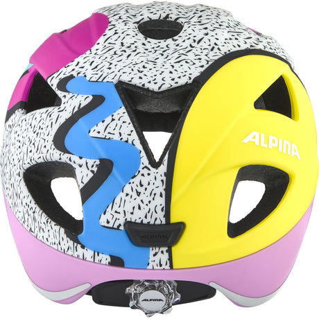 Olympic sportswear alpina sports casque pour enfants ximo flash retro 49-54 mat
