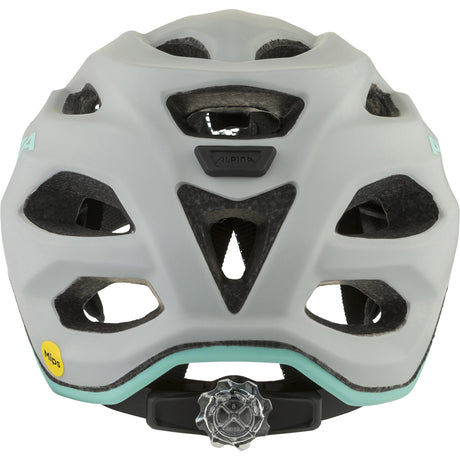 Vêtements de sport olympiques alpina sports casque pour enfants apax jr. mips 51-56 gris turquoise mat