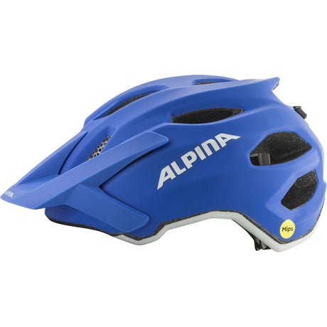 Alpina casque de sport pour enfants apax jr. mips 51-56 bleu mat