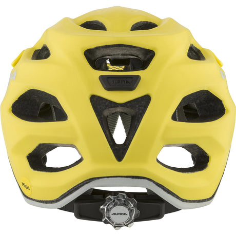 Vêtements de sport olympiques alpina sports casque pour enfants apax jr. mips 51-56 jaune mat