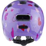 Olympic sportswear alpina sports kinderhelm ximo 2 purple hearts 49-54 glans