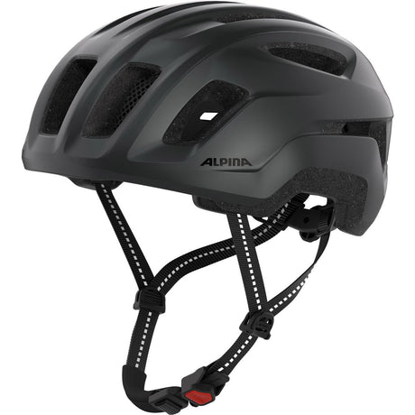 Olympic sportswear alpina sports casque urbain paranus 55-59 noir mat