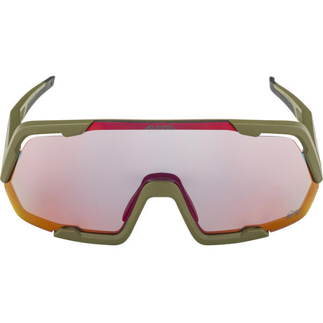 Vêtements de sport olympiques alpina sports lunettes de sport fusée qv olive mat