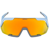 Vêtements de sport olympiques alpina sports lunettes de sport rocket q-lite bleu clair mat