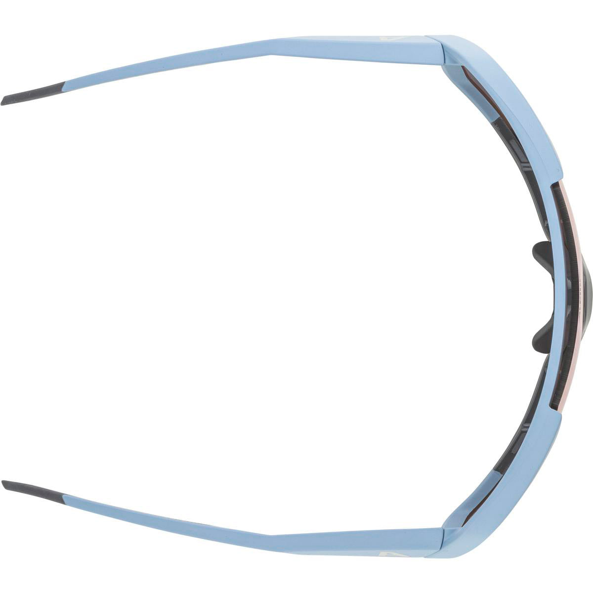 Vêtements de sport olympiques alpina sports lunettes de sport rocket q-lite bleu clair mat