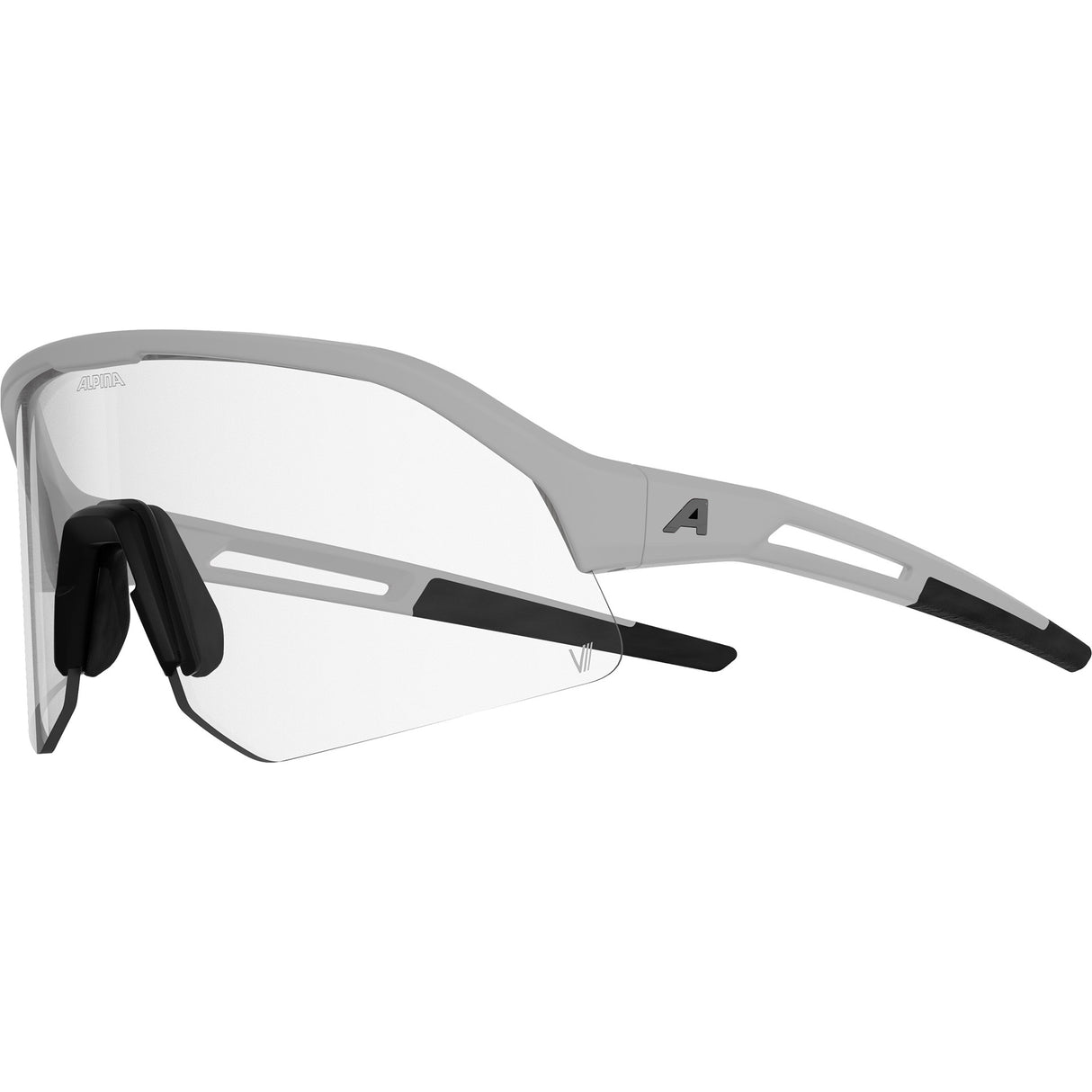 Vêtements de sport olympiques alpina sports lunettes de sport sonic hr m v blanc mat
