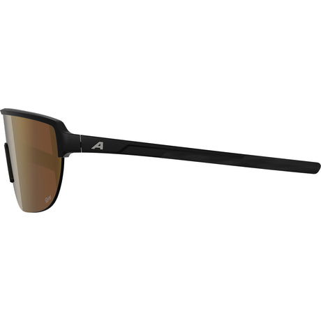 Vêtements de sport olympiques alpina sports lunettes de sport ram 2.0 q-lite gold sp. noir mat