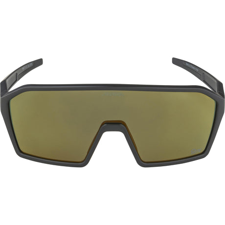 Alpina sports lunettes de sport ram q-lite or miroir noir