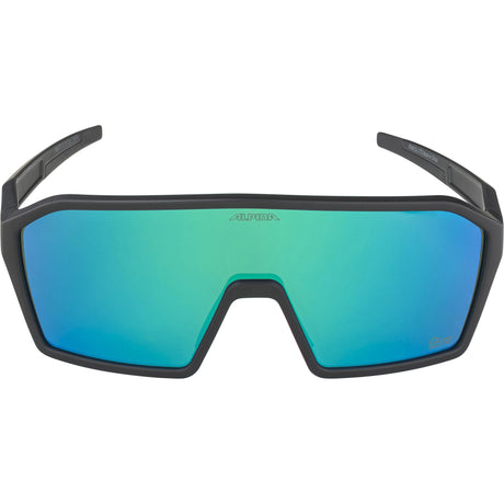 Alpina sports lunettes de sport ram q-lite jade miroir lentille noir