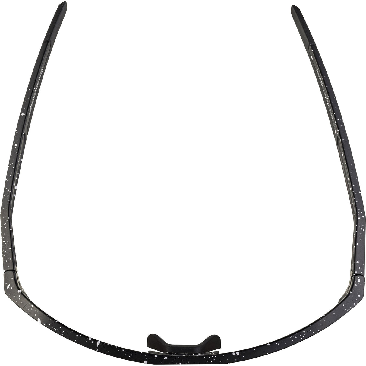 Vêtements de sport olympiques alpina sports lunettes de sport ram hr q-lite rouge lentille miroir noir