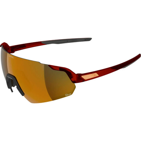 Vêtements de sport olympiques alpina sports lunettes de sport turbo air q-lite rouge mat