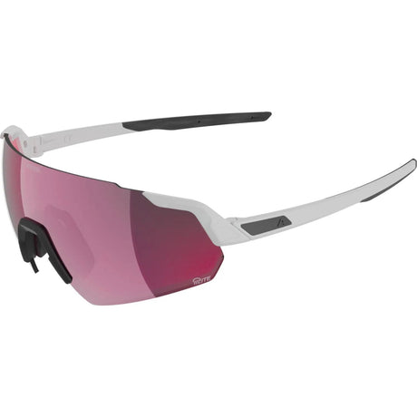 Vêtements de sport olympiques alpina sports lunettes de sport turbo air q-lite blanc brillant