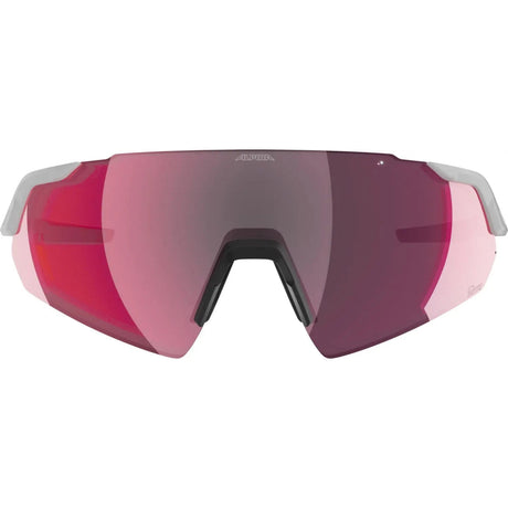 Vêtements de sport olympiques alpina sports lunettes de sport turbo air q-lite blanc brillant