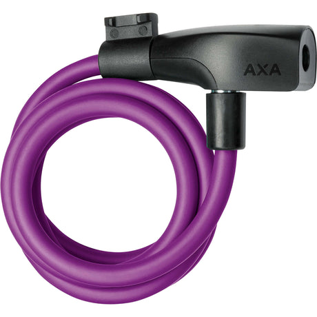 Axa câble antivol résolu 120 8 violet (carte)