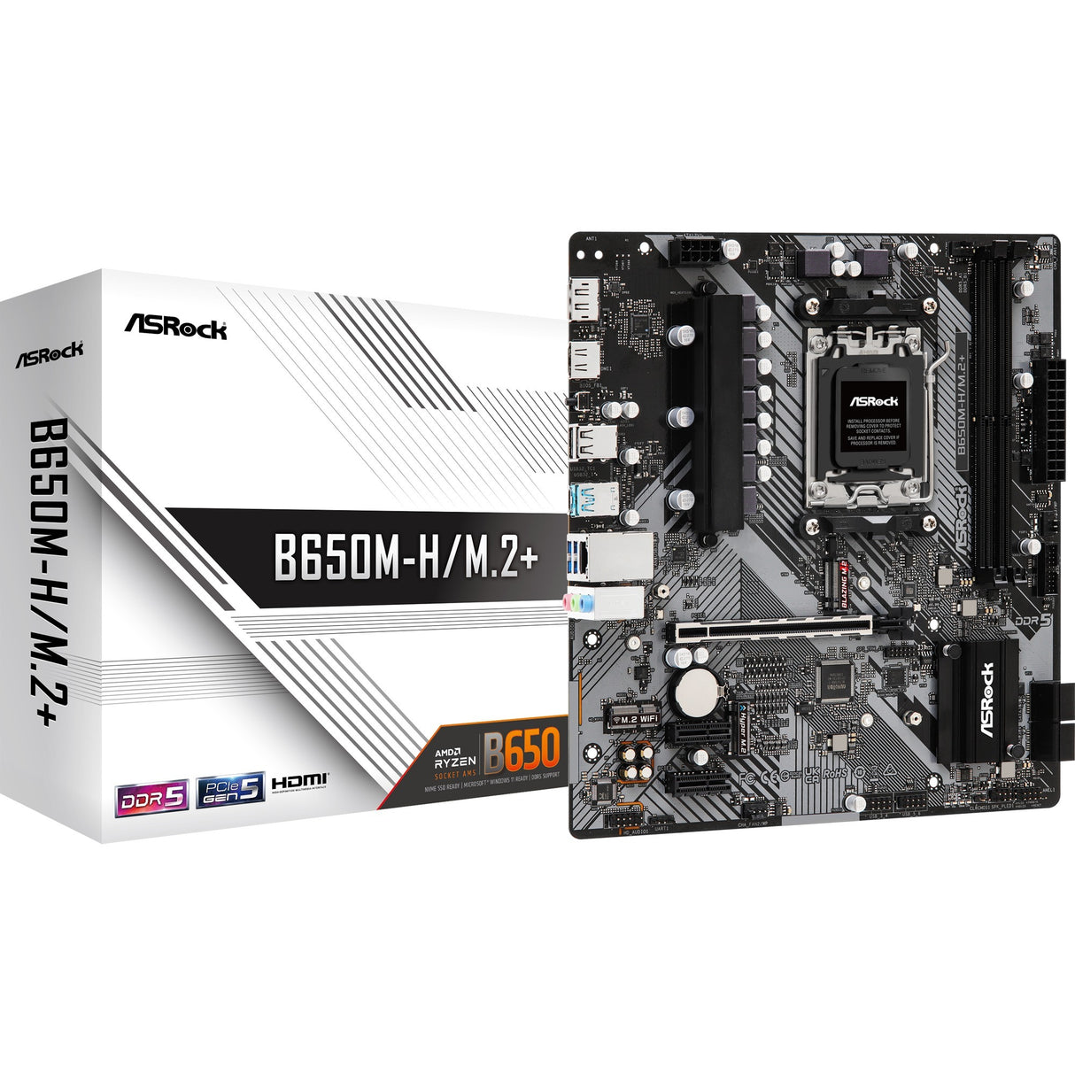 ASROCK B650M-H M.2 +