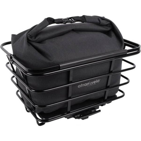 Atranvelo sac panier sac panier de voyage at.velo voyage noir