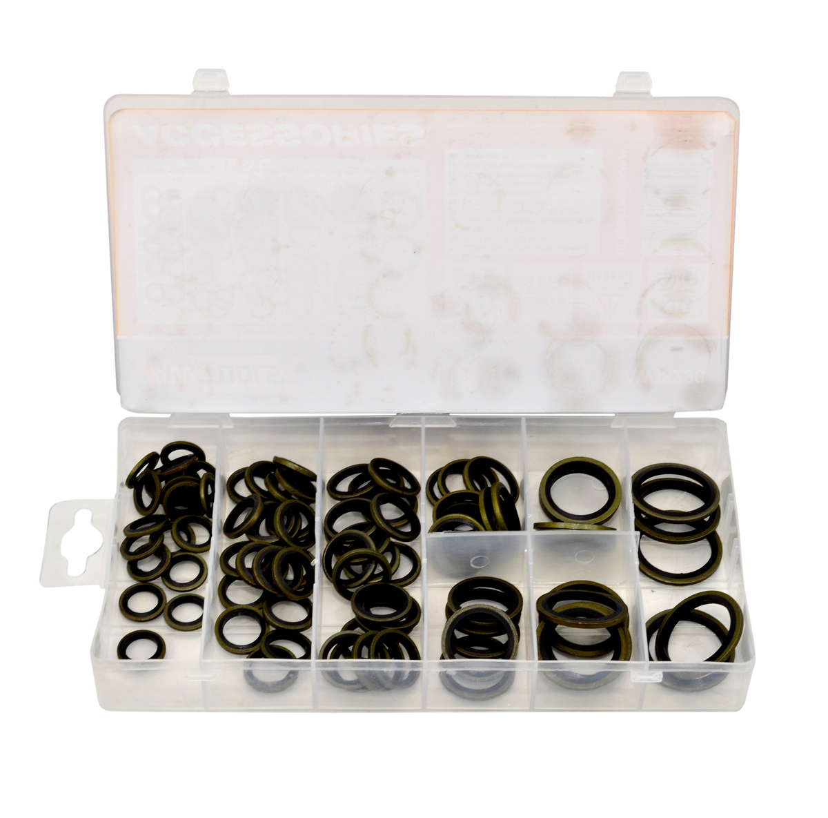 Awtools metaalrubberkussens 90szt. mix