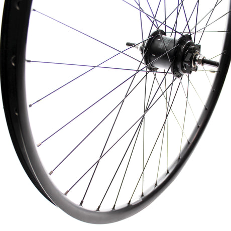 Roue arrière Roland 28 sa a2k 2 vitesses rival26 spk acier inoxydable noir