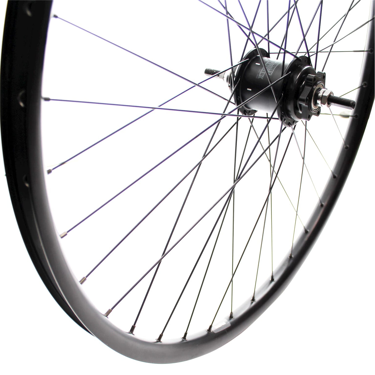 Roland Rueda trasera 28 36G A2K DW Rim Vrijloop Negro