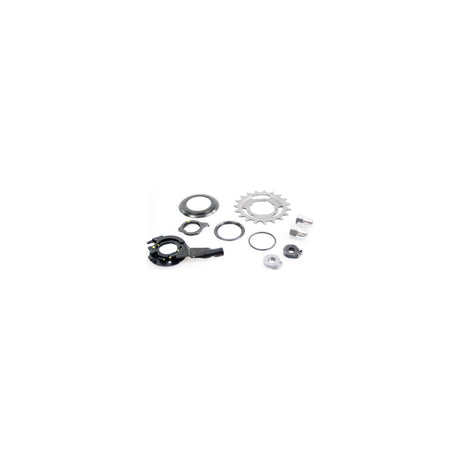 Roue arrière Roland 28 Nexus 7 RB ZAC2000 en argent en acier inoxydable SPK