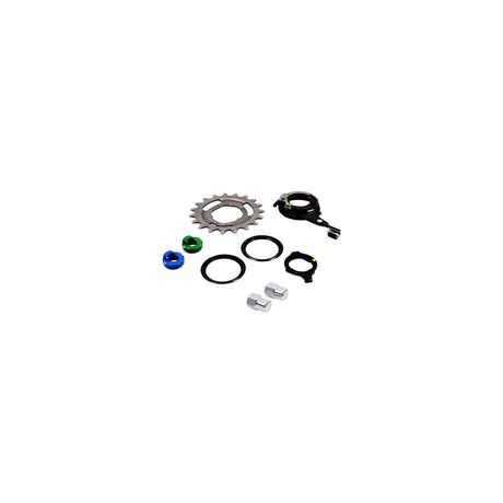 Roue arrière Roland 28 Nexus 8 RB ZAC2000 en argent en acier inoxydable SPK