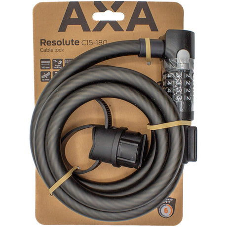 Axa câble antivol résolu c15 180 code (carte)