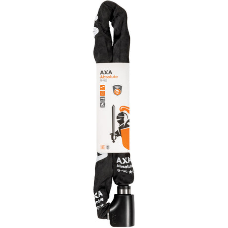 Axa antivol à chaîne absolu 9-90cm art** noir