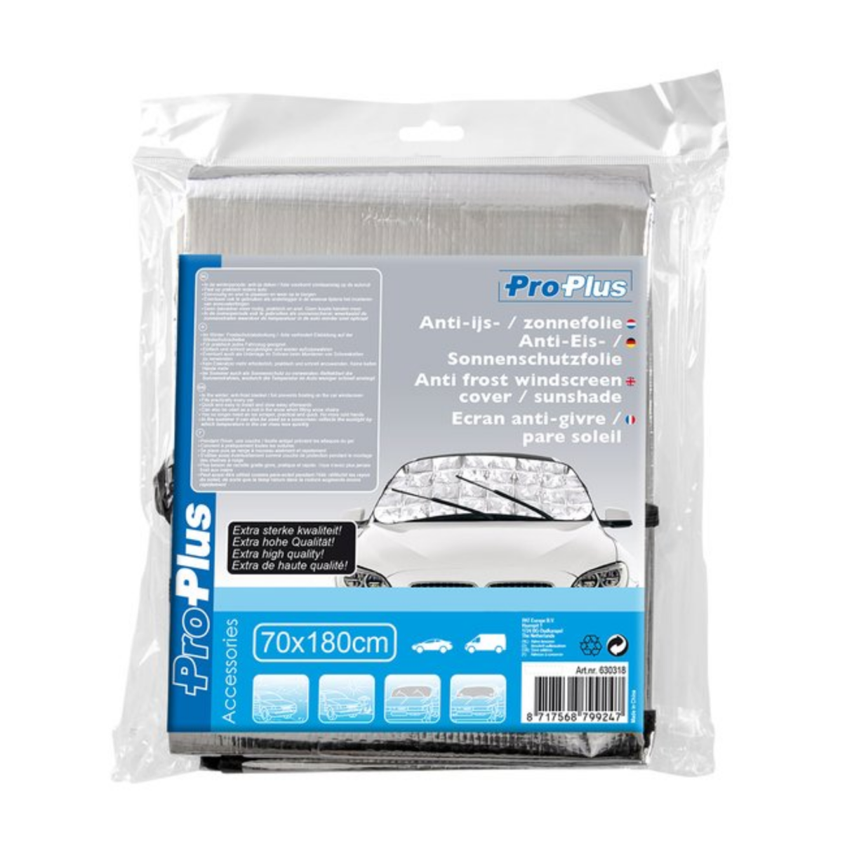 Couverture antigel Proplus voiture (70 x 180 cm)