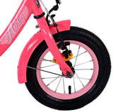 Volare Ashley Children's Bicycle - Girls - 12 pouces - Rose rouge