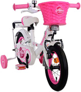 Volare Ashley Kinderfiets - Meisjes - 12 inch - Wit