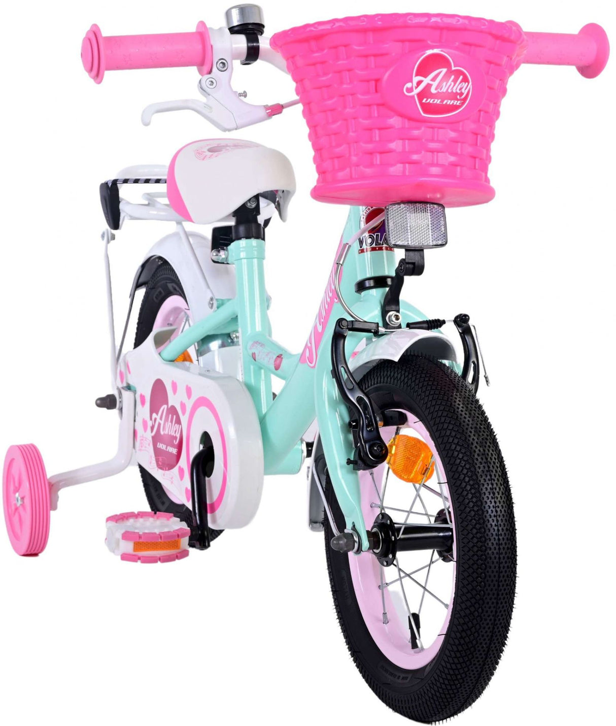 Volare Ashley Children's Bicycle - Girls - 12 pouces - vert