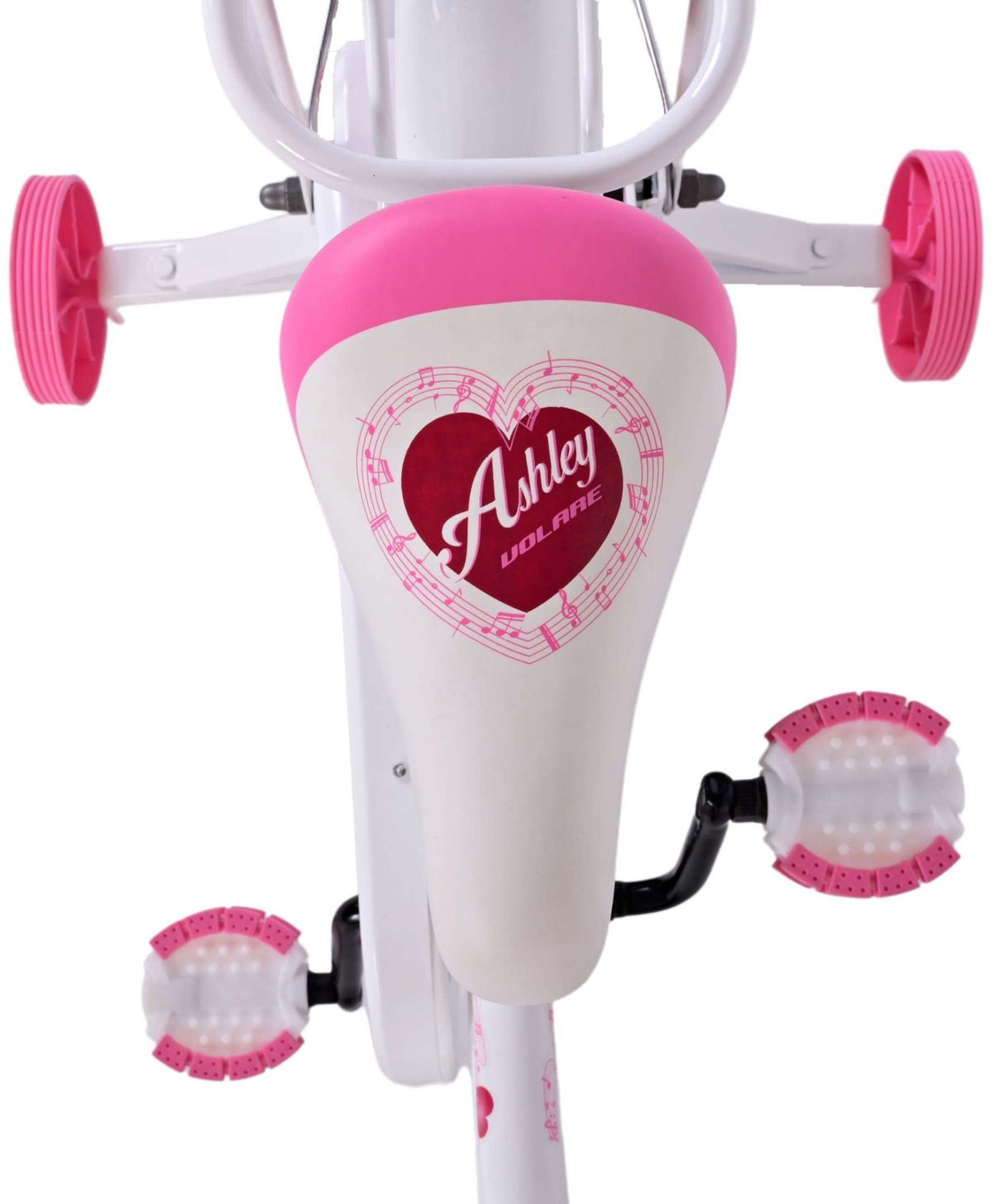 Volare Ashley Kinderfiets - Meisjes - 16 inch - Wit