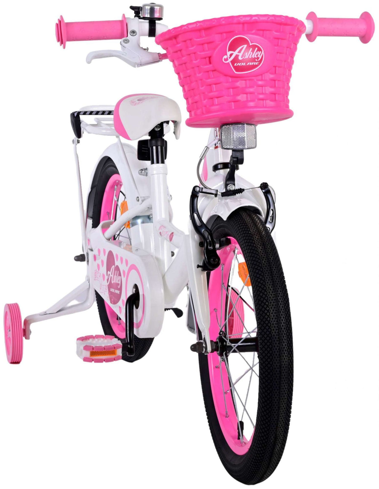 Volare Ashley Kinderfiets - Meisjes - 16 inch - Wit