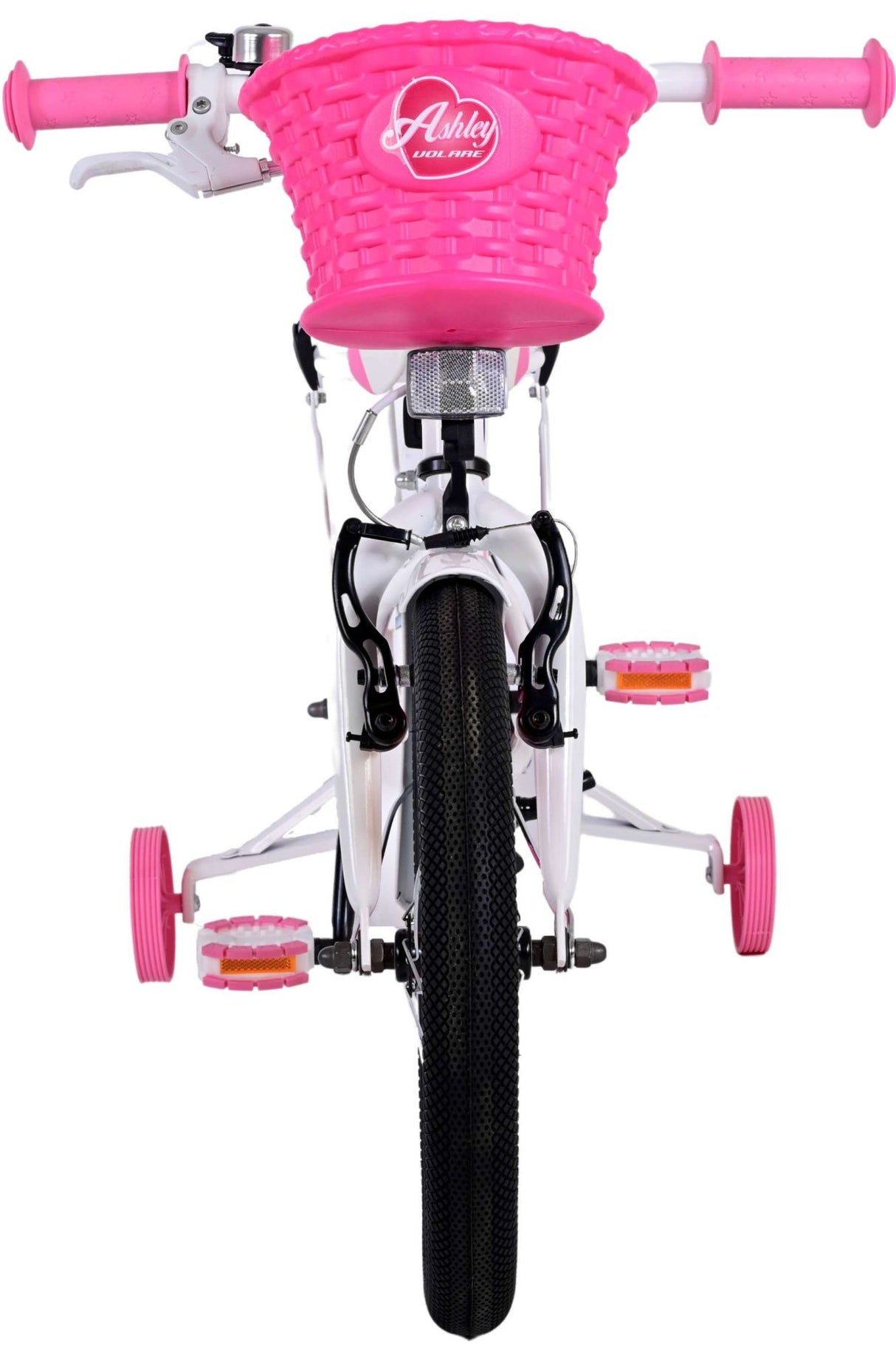 Volare Ashley Bike para niños - niñas - 16 pulgadas - blanco