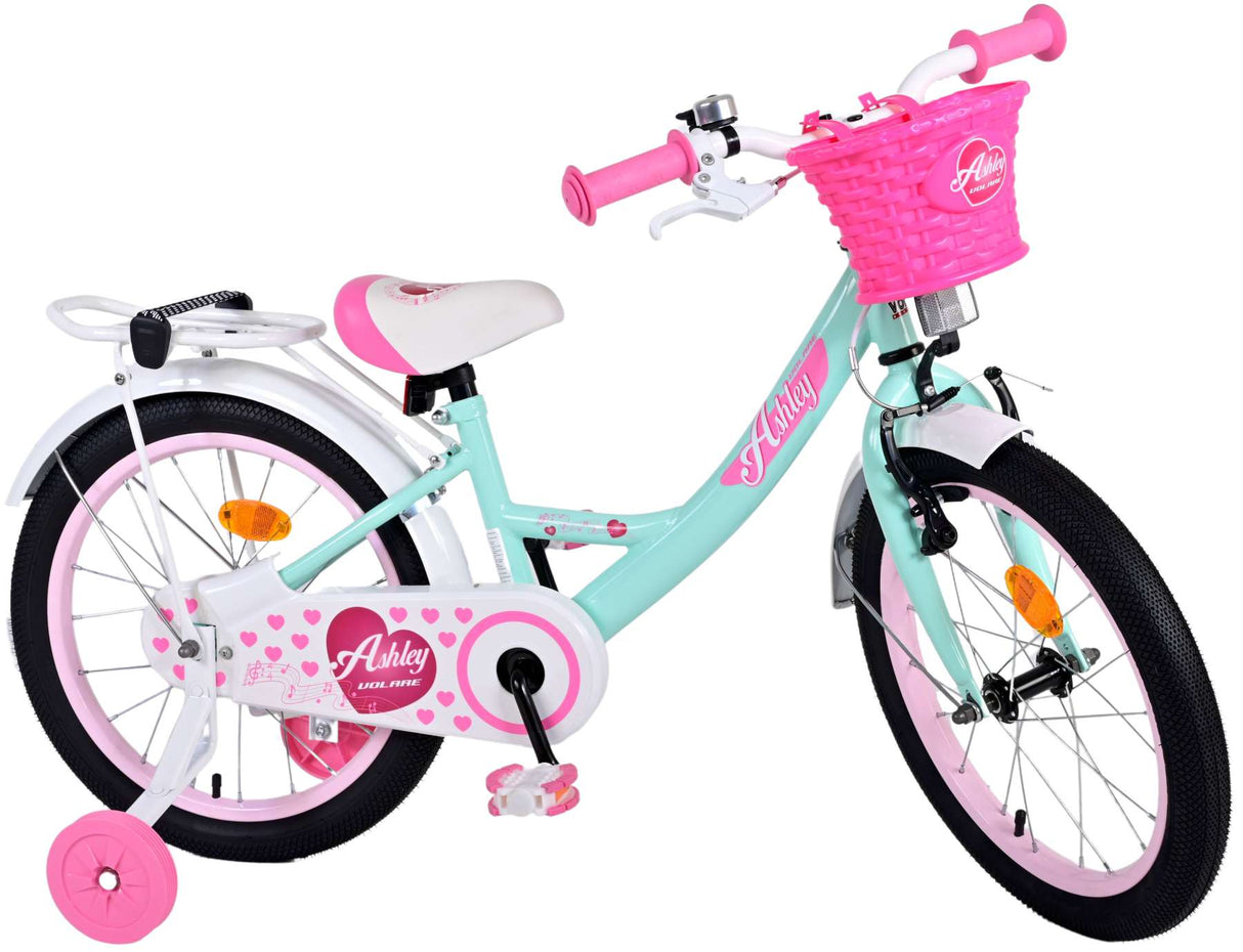 Volare Ashley Children's Bike Girls 18 Inch Green